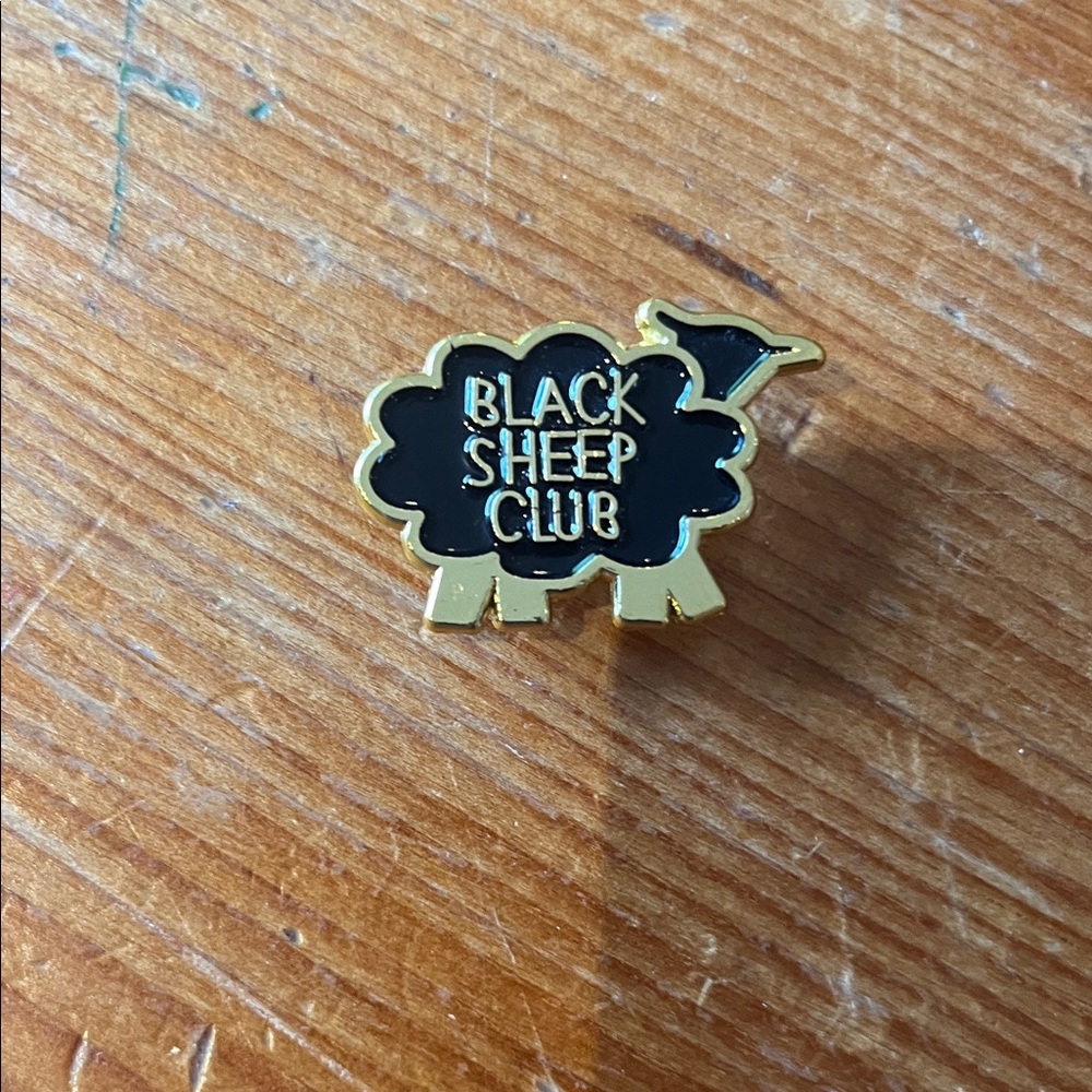 Black Sheep Club Enamel Pin (2)
